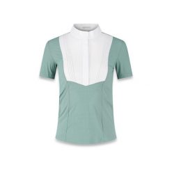 Damska koszulka konkursowa Kentucky Horsewear Heritage Air. Szare t-shirty damskie KENTUCKY HORSEWEAR, bez wzorów, z materiału, eleganckie, bez kołnierzyka. Za 528.00 zł.