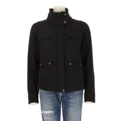 Second life - Kurtka polarowa z dzianiny dla kobiet - Jak nowy. Czarne kurtki damskie Patagonia, bez wzorów, z dzianiny, bez kaptura, trekkingowe. Za 296.06 zł.