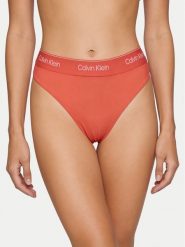Calvin Klein Swimwear Dół od bikini LV00Q61132 Różowy. Czerwone bikini damskie Calvin Klein Swimwear, l, bez wzorów. Za 209.99 zł.