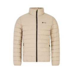 Kurtka puchowa Protest Edition. Brązowe kurtki sportowe męskie Protest, bez wzorów, z puchu, trekkingowe. Za 425.50 zł.