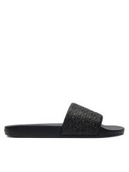Calvin Klein Klapki Pool Slide Mono HM0HM01517 Czarny. Czarne klapki męskie Calvin Klein, z tworzywa sztucznego. Za 199.99 zł.