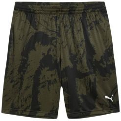 Męskie Spodenki Train All Day Z Nadrukiem Na Całej Powierzchni. Zielone krótkie spodenki sportowe męskie Puma, m, bez wzorów, trekkingowe. Za 211.99 zł.