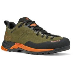 Buty podejściowe męskie Tecnica Sulfur S GTX. Brązowe buty sportowe męskie TECNICA, z materiału, bez zapięcia, wspinaczkowe. Za 973.00 zł.
