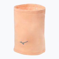 Komin Mizuno Warmalite Triwarmer. Brązowe szaliki i chusty damskie Mizuno, bez wzorów, z elastanu. Za 45.99 zł.