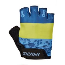 Rękawiczki rowerowe dziecięce SILVINI Punta. Czarne rękawiczki dziecięce Silvini, bez wzorów. Za 49.99 zł.