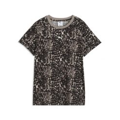 Damska koszulka Graphics Animal Printed PUMA. Szare t-shirty damskie Puma, xl, bez wzorów, z bawełny, klasyczne, bez kołnierzyka. Za 129.00 zł.
