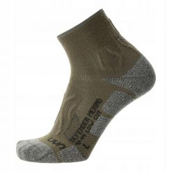 Skarpety trekkingowe Męskie Uyn Defender Merino Low Cut. Zielone skarpety męskie UYN, bez wzorów. Za 79.99 zł.