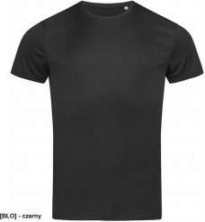 Stedman - T-shirt męski czarny 5XL. Czarne t-shirty męskie Stedman, m, bez wzorów, bez kołnierzyka. Za 156.91 zł.