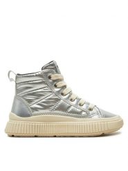 Geox Sneakersy J Laquinny Girl J46M3C 0LVNF C1007 M Srebrny. Szare buty sportowe dziewczęce Geox, bez wzorów, ze skóry, bez zapięcia. Za 149.99 zł.