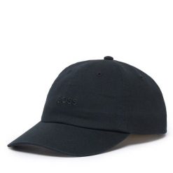 Czapka z daszkiem BOSS. Czarne czapki i kapelusze męskie Boss, bez wzorów. Za 199.99 zł.