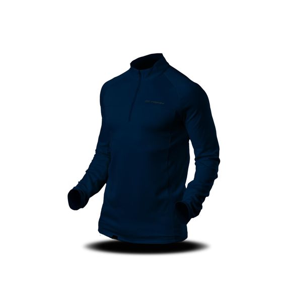 Bluza Trimm CUBE. Niebieskie bluzy męskie TRIMM, na zimę, bez wzorów, z polaru, bez kaptura. W wyprzedaży za 147.00 zł.