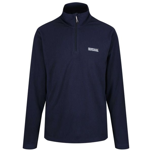 Bluza Polarowa z suwakiem Męska Thompson. Niebieskie bluzy męskie Regatta, na zimę, l, bez wzorów, z materiału, bez kaptura. Za 88.99 zł.