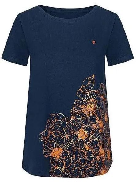 T-shirt damski Loap Abana niebieski. Brązowe t-shirty damskie Scarpa, s, bez wzorów, z bawełny, bez kołnierzyka. Za 52.86 zł.