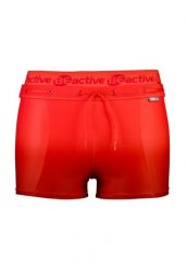 Beco BeActive kąpielówki boxer neon czerwony. Czerwone kąpielówki męskie Beco, l, bez wzorów, z elastanu, krótkie, na fitness i siłownię. Za 239.99 zł.