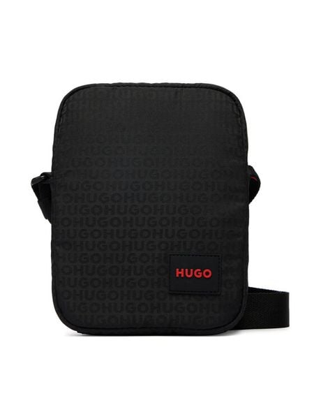 HUGO Saszetka Ethon 50563525 Czarny. Czarne saszetki męskie Hugo, z materiału. Za 449.99 zł.