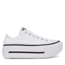 Trampki Converse. Białe trampki i tenisówki damskie Converse, bez wzorów, retro, bez zapięcia. Za 329.99 zł.