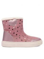 Geox Kozaki B Nashik B563HB 0BSNF C8025 S Różowy. Czerwone buty zimowe dziewczęce Geox, bez wzorów, ze skóry, bez zapięcia. Za 259.99 zł.