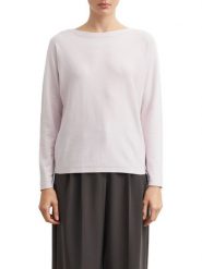 Comma bluzka z dzianiny Kobiety różowy, 46. Czerwone bluzki damskie comma, bez wzorów, z dzianiny, bez kołnierzyka, bez ramiączek. Za 299.95 zł.