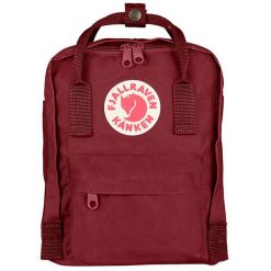 Plecak sportowo-miejski Kanken Mini 7l. Czerwone torby i plecaki dziecięce Fjällräven, z materiału. Za 366.29 zł.