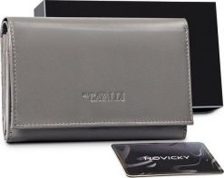 4U Cavaldi Duży portfel damski z bydlęcej skóry naturalnej Cavaldi NoSize. Portfele damskie 4U Cavaldi, bez wzorów, ze skóry. Za 125.44 zł.
