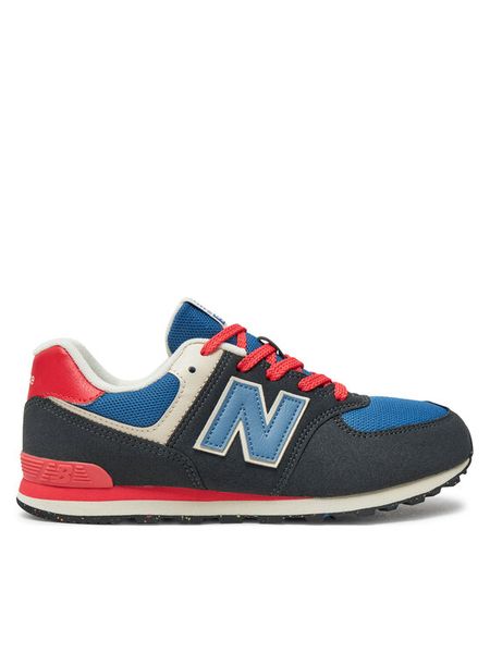New Balance Sneakersy GC574RBT Czarny. Czarne buty sportowe chłopięce New Balance, bez wzorów, z materiału, bez zapięcia. Za 209.99 zł.