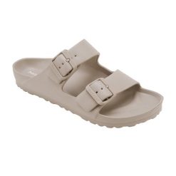 Sandały Holster Sundreamer. Brązowe klapki damskie HOLSTER, bez wzorów, bez obcasa. Za 239.00 zł.