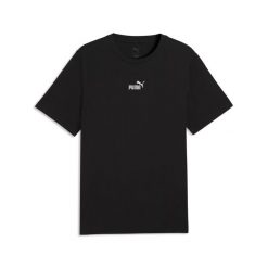 Męska koszulka Essentials z małym logo No. 1 PUMA. Koszulki sportowe męskie Puma, m, bez wzorów, z bawełny, bez kołnierzyka, bez ramiączek, na fitness i siłownię. Za 99.00 zł.