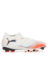 Puma Buty do piłki nożnej Future 8 Match Fg/Ag 108593 01 Biały. Białe buty sportowe męskie Puma, z materiału, bez zapięcia. Za 295.99 zł.