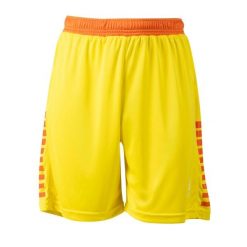 Spodenki do siatkówki plażowej Select. Żółte krótkie spodenki sportowe męskie Select, bez wzorów, do siatkówki. Za 74.50 zł.