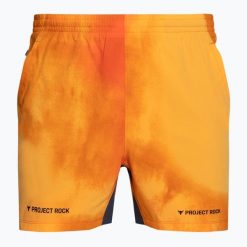 Spodenki Under Armour Project Rock Ultimate 5" PT. Brązowe buty sportowe męskie Under Armour, bez zapięcia, na fitness i siłownię. Za 209.99 zł.