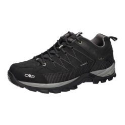 Buty turystyczne męskie CMP Rigel Low WP. Czarne trekkingi męskie CMP, trekkingowe. Za 449.99 zł.