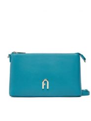 Furla Torebka WE00615 AX0733 TR400 Niebieski. Niebieskie listonoszki damskie Furla, bez wzorów, ze skóry, bez dodatków. Za 579.99 zł.