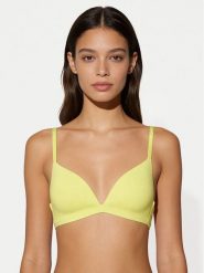 Tommy Hilfiger Biustonosz braletka UW0UW06041 Żółty jasny. Żółte biustonosze Tommy Hilfiger, bez wzorów, z syntetyku. Za 169.99 zł.