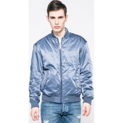 Calvin Klein Jeans - Kurtka bomber. Szare kurtki męskie Calvin Klein Jeans, z jeansu. W wyprzedaży za 399.90 zł.