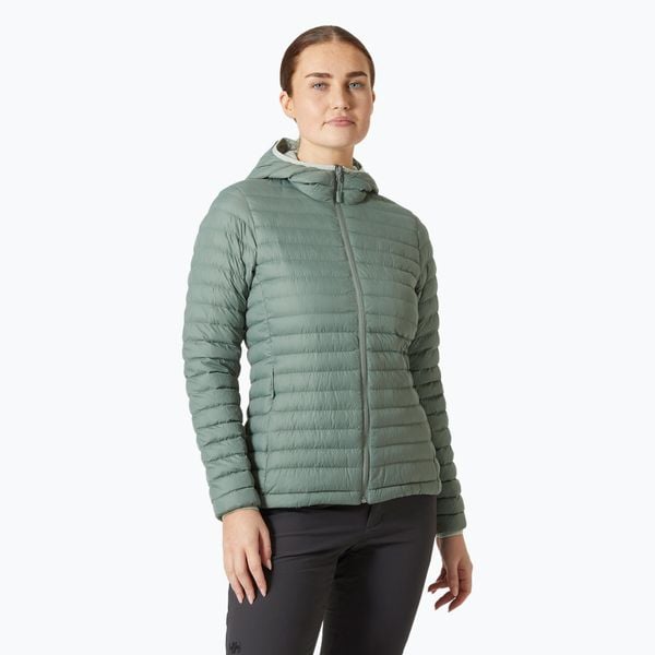 Kurtka damska Helly Hansen Sirdal Hooded Insulator. Zielone kurtki damskie Helly Hansen, bez wzorów, bez kaptura, trekkingowe. Za 509.99 zł.