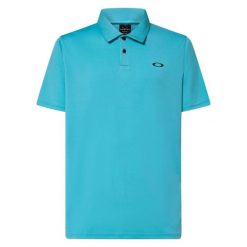Polo Oakley Icon TN Protect RC. Niebieskie koszulki polo męskie Oakley, m, bez wzorów, sportowe, bez ramiączek. Za 220.00 zł.