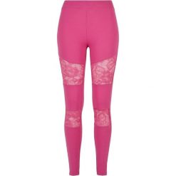 Legginsy damskie Urban Classics Laces Inset. Fioletowe legginsy sportowe damskie Urban Classics, l, bez wzorów. Za 168.00 zł.
