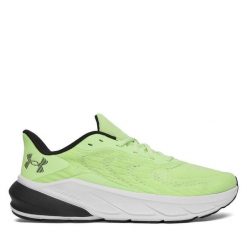 Buty do biegania Under Armour. Zielone buty sportowe męskie Under Armour, bez zapięcia, do biegania. Za 399.99 zł.