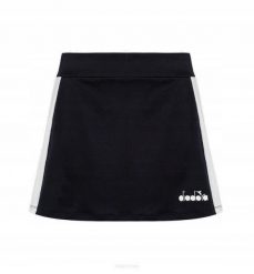 Spódniczka tenisowa Diadora Core Skirt. Czarne spódnice damskie Diadora, l, bez wzorów, z elastanu, eleganckie, sportowe. Za 99.00 zł.