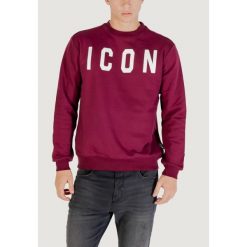 Bluza Mężczyzna ICON. Czerwone bluzy męskie ICON, m, bez wzorów, z tkaniny, bez kaptura. W wyprzedaży za 247.95 zł.