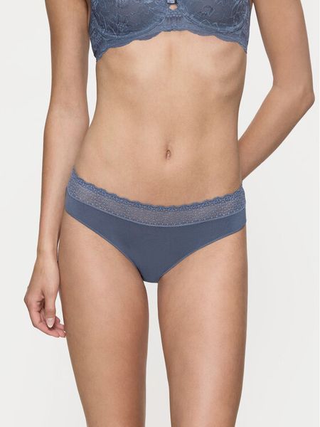 Triumph Figi klasyczne Feel of Modal 10214403 Niebieski. Niebieskie figi damskie Triumph, m, bez wzorów. Za 39.99 zł.