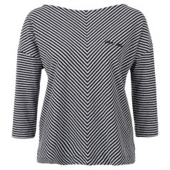 S.Oliver T-Shirt Damski 40 Czarny. Czarne t-shirty damskie S.Oliver, w paski. W wyprzedaży za 99.00 zł.