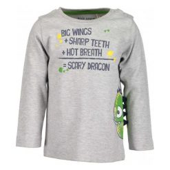 Blue Seven Koszulka Chłopięca Ze Smokiem, 80, Szary. T-shirty dla chłopców marki Blue Seven. W wyprzedaży za 35.00 zł.