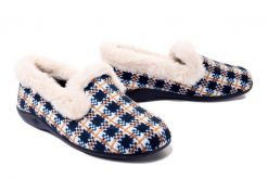 SANITAL FLEX Z26286 blue, kapcie damskie. Niebieskie kapcie damskie Sanital-Flex, bez wzorów. Za 129.90 zł.