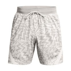Spodenki koszykarskie męskie Under Armour Curry Mesh Short. Białe krótkie spodenki sportowe męskie Under Armour, m, bez wzorów, z meshu, do koszykówki. Za 289.99 zł.