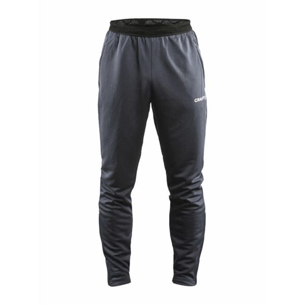 Spodnie treningowe męskie Craft Evolve. Szare spodnie sportowe męskie Craft, l, bez wzorów, z dresówki, na fitness i siłownię. Za 248.00 zł.