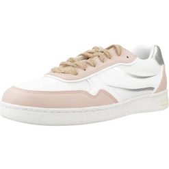 Buty GEOX D JAYSEN Rose. Czerwone obuwie sportowe damskie Geox, bez wzorów, z syntetyku, trekkingowe. Za 276.99 zł.