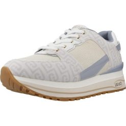 Buty LIU-JO MAXI WONDER 91 Biały. Białe obuwie sportowe damskie Liu Jo, bez wzorów, ze skóry, trekkingowe. Za 663.99 zł.