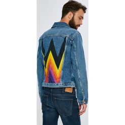 Wrangler - Kurtka. Szare kurtki męskie Wrangler, z bawełny. Za 499.90 zł.