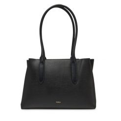 Torebka Furla. Czarne torebki do ręki damskie Furla, bez wzorów, klasyczne, bez dodatków. Za 1,089.00 zł.